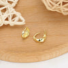 Wholesale S925 Sterling Silver Irregular Bump Wave Design Electroplated Women's Ear Ring