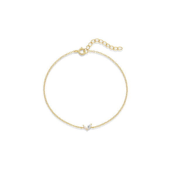 Wholesale S925 Sterling Silver Irregular Horse Eye Diamond Love Bracelet With Real Gold Plating And Geometric Design