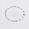 Wholesale S925 Sterling Silver Leaf Ring With Simple Classic Style And Electroplating Single Row Stacked Ring For Women