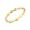 Wholesale S925 Sterling Silver Leaf Ring With Simple Classic Style And Electroplating Single Row Stacked Ring For Women