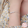 Wholesale S925 Sterling Silver Letter Mama Bracelet With Micro Inlaid Zircon And Electroplating For Women