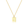 Wholesale S925 Sterling Silver Letter Pendant Necklace With Hollow Design And Electroplating In Light Luxury Retro Style