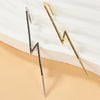 Wholesale S925 Sterling Silver Lightning Geometric Ear Hook Ear Clip Ear Bone Clip With Electroplating