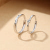 Wholesale S925 Sterling Silver Love Ring Allmatch Wave Style Unisex Opening Adjustable