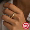Wholesale S925 Sterling Silver Love Smooth Classic Women's Ring With Geometric Design