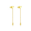 Wholesale S925 Sterling Silver Love Tassel Pendant Earrings With Geometric Design For Women Platinum Or 18K Gold Electroplated