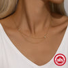 Wholesale S925 Sterling Silver Mang Star Necklace Earrings Suit Electroplated Unisex Jewelry