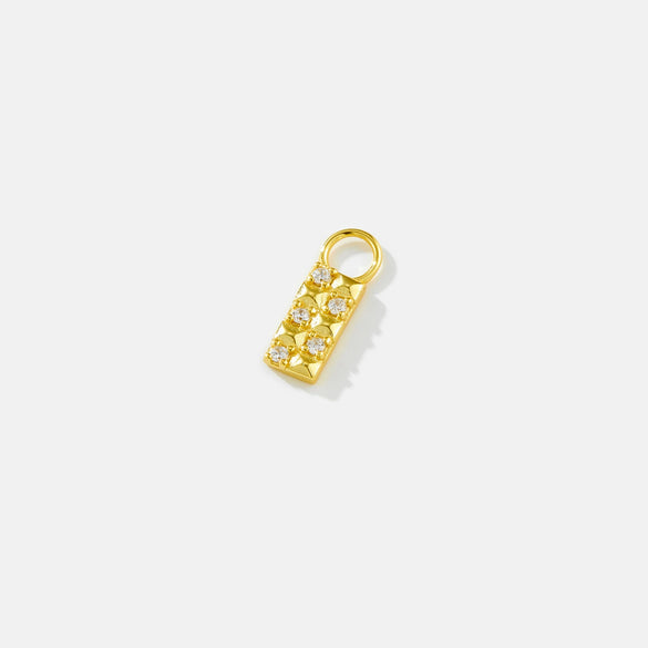 Wholesale S925 Sterling Silver Micro Inlaid Zircon Earrings Pendant Unisex Fashion Accessories