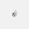 Wholesale S925 Sterling Silver Micro Inlaid Zircon Earrings Pendant Unisex Fashion Accessories