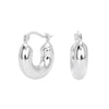 Wholesale S925 Sterling Silver Minimalist Geometric Ushape Electroplated Women's Earrings