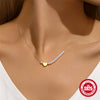 Wholesale S925 Sterling Silver Minimalist Ochain Neck Chain With Fivepointed Star Love Bow Pearl Clavicle Chain Electroplated For Women