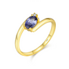Wholesale S925 Sterling Silver Moonstone Ring With Geometric Pattern For Women Retro Style Electroplating Process