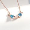 Wholesale S925 Sterling Silver Necklace With Geometric Design And Fish Kiss Pendant For Women