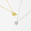 Wholesale S925 Sterling Silver Necklace With Microinlaid Zircon And Geometric Niche Design Pendant Electroplated With Platinum Or 18K Gold For Men And Women