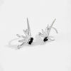 Wholesale S925 Sterling Silver Non Perforated Ear Bone Clip Earrings With Geometric Pattern Electroplated In Platinum Or 18K Gold Simple And Trendy For Women And Unisex
