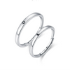 Wholesale S925 Sterling Silver Open Ring Women's Fashion All Match Sun Moon And Stars Design Electroplated