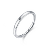 Wholesale S925 Sterling Silver Open Ring Women's Fashion All Match Sun Moon And Stars Design Electroplated