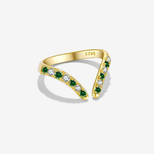 Wholesale S925 Sterling Silver Opening Adjustable Ring With Irregular Design And Electroplating For Women Fashion Ol Style Geometric