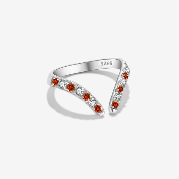 Wholesale S925 Sterling Silver Opening Adjustable Ring With Irregular Design And Electroplating For Women Fashion Ol Style Geometric