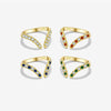 Wholesale S925 Sterling Silver Opening Adjustable Ring With Irregular Design And Electroplating For Women Fashion Ol Style Geometric