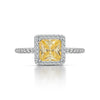 Wholesale S925 Sterling Silver Oval Ring With High Carbon Diamond And Geometric Pattern Electroplated For Women