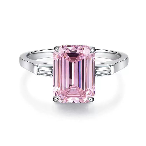 Wholesale S925 Sterling Silver Oval Ring With High Carbon Diamond And Geometric Pattern Electroplated For Women