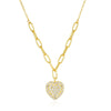 Wholesale S925 Sterling Silver Peach Heart Pendant Inlaid Zircon Clavicle Chain With Electroplating For Women