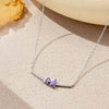 Wholesale S925 Sterling Silver Pear Shaped Women's Necklace With Electroplating Simple And Versatile Design Classic Elegant