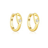 Wholesale S925 Sterling Silver Pearl Ear Ring With Simple High Design Sense Ear Buckle Fashion Ol Style Electroplated With Platinum Or 18K Gold
