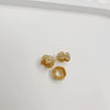Wholesale S925 Sterling Silver Petalpatterned Large Hole Beaded Spacer Diy Handmade Jewelry Garland Loose Beads Electroplated