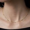 Wholesale S925 Sterling Silver Rectangular Zircon Pendant Necklace With Geometric Design And Electroplating