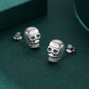 Wholesale S925 Sterling Silver Retro Personality Skull Cartoon Character Earrings
