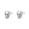 Wholesale S925 Sterling Silver Retro Personality Skull Cartoon Character Earrings