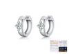 Wholesale S925 Sterling Silver Retro U Shaped Diamond Earrings For Women