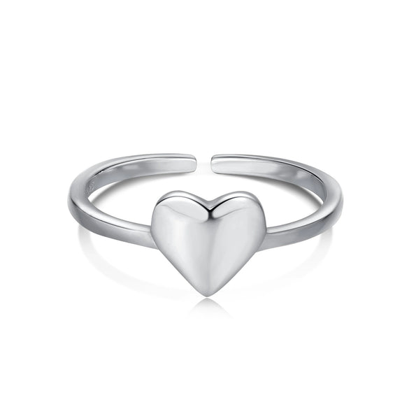 Wholesale S925 Sterling Silver Ring With High Grade Zircon Inlaid Light Luxury Geometric Design