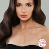 Wholesale S925 Sterling Silver Round Geometric Pendant Necklace With O Chain And Electroplating