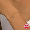 Wholesale S925 Sterling Silver Round Zircon Joker Jewelry Set With O Chain Electroplated For Unisex