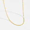 Wholesale S925 Sterling Silver Simple Joker High Sense Fashion Sweater Chain With Geometric Pattern And Electroplating Treatment