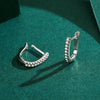 Wholesale S925 Sterling Silver Simple U Shaped Geometric Earrings For Women
