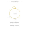 Wholesale S925 Sterling Silver Simple Women's Bracelet With Four Petal Flower Design And Electroplating Treatment