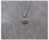 Wholesale S925 Sterling Silver Single Diamond 14K Gold Plated Cross Chain Necklace For Women Light Luxury Style