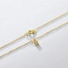 Wholesale S925 Sterling Silver Small Lock Pendant Necklace With Platinum Or 18K Gold Electroplating Classic And Fashionable Design