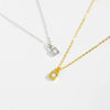 Wholesale S925 Sterling Silver Small Lock Pendant Necklace With Platinum Or 18K Gold Electroplating Classic And Fashionable Design