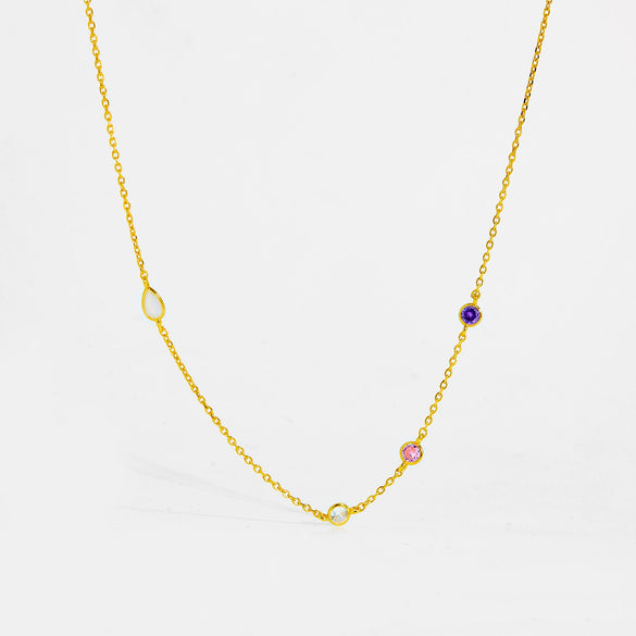Wholesale S925 Sterling Silver Snake Clavicle Chain With Geometric Pattern And Electroplating In Fashion Style For Women
