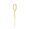 Wholesale S925 Sterling Silver Snake Pattern Ear Buckle Earrings With Electroplating For Women
