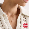 Wholesale S925 Sterling Silver Snakeshaped Necklace With Zircon Splicing And Geometric Design Fashion Ol Style O Word Chain
