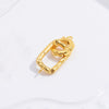 Wholesale S925 Sterling Silver Square Pearl Connection Buckle Jewelry Closing Buckle With Zirconia Treatment For Diy Bracelet And Necklace