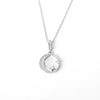 Wholesale S925 Sterling Silver Star And Moon Necklace Electroplated Trendy Niche Design