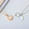 Wholesale S925 Sterling Silver Star And Moon Necklace Electroplated Trendy Niche Design