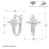 Wholesale S925 Sterling Silver Star Earrings Electroplated Minimalist Design For Women